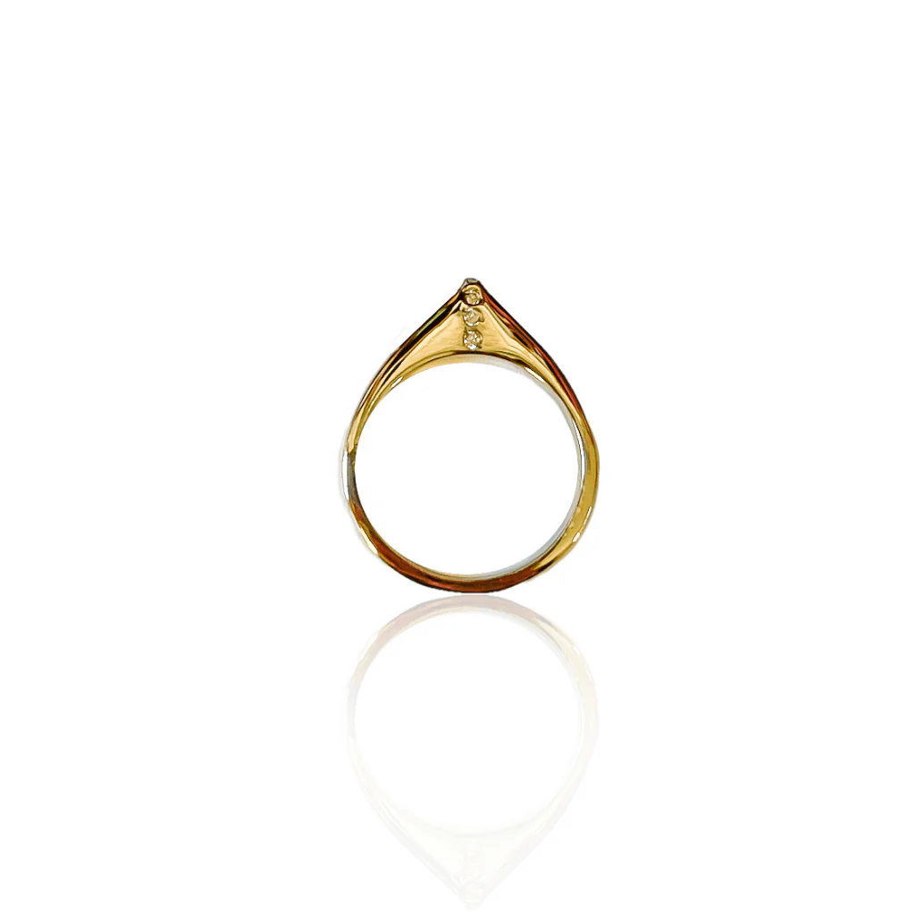 Solid Gold Strength Ring - Image 9