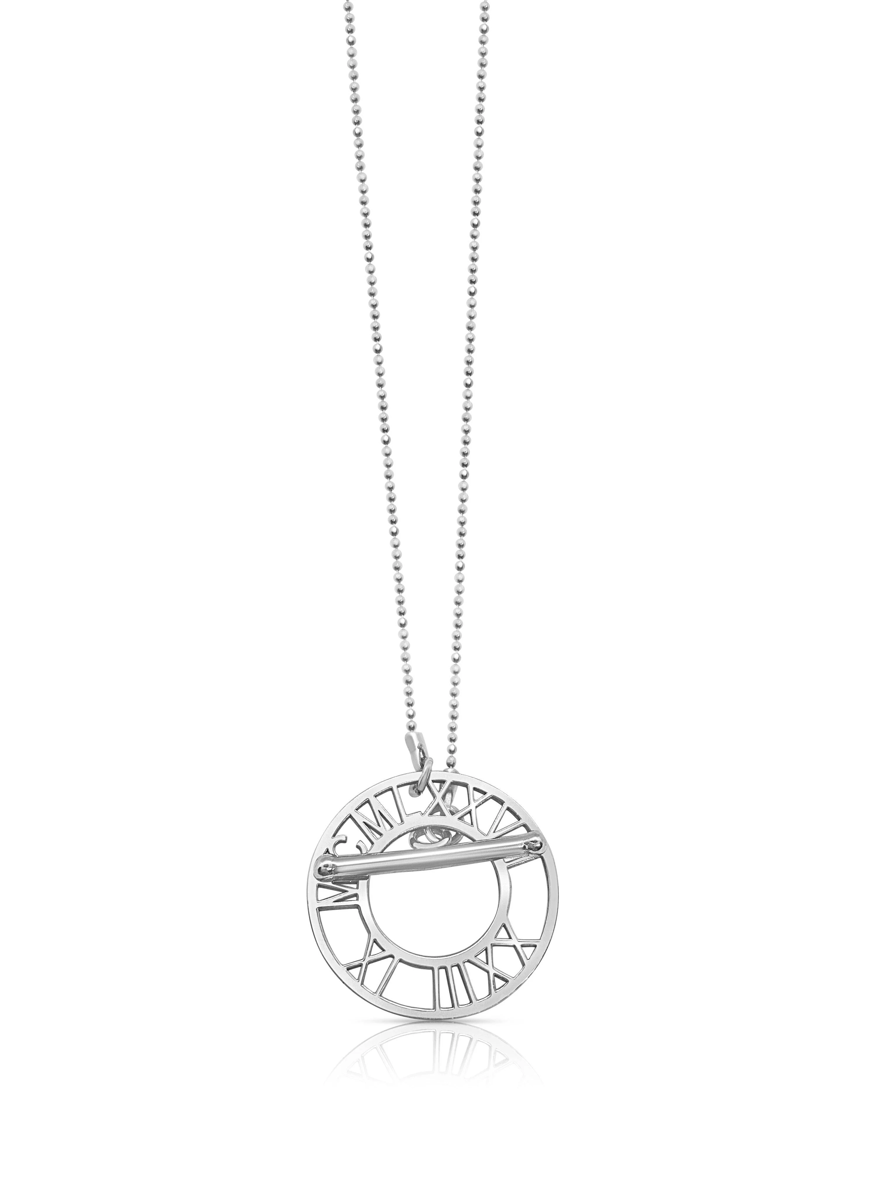 Solid Gold Time Flies Necklace - Image 4