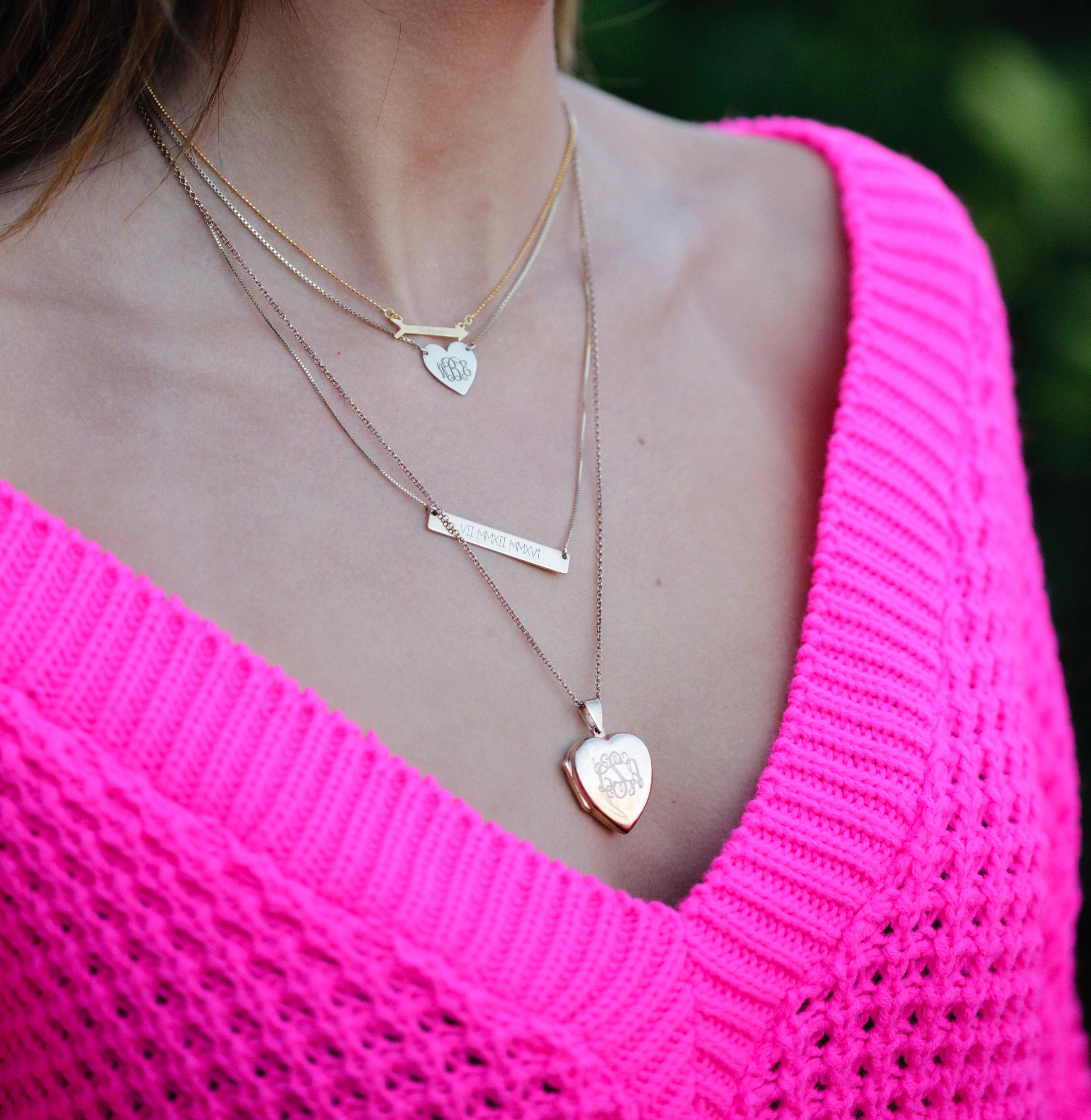Special Date Bar Necklace - Image 3