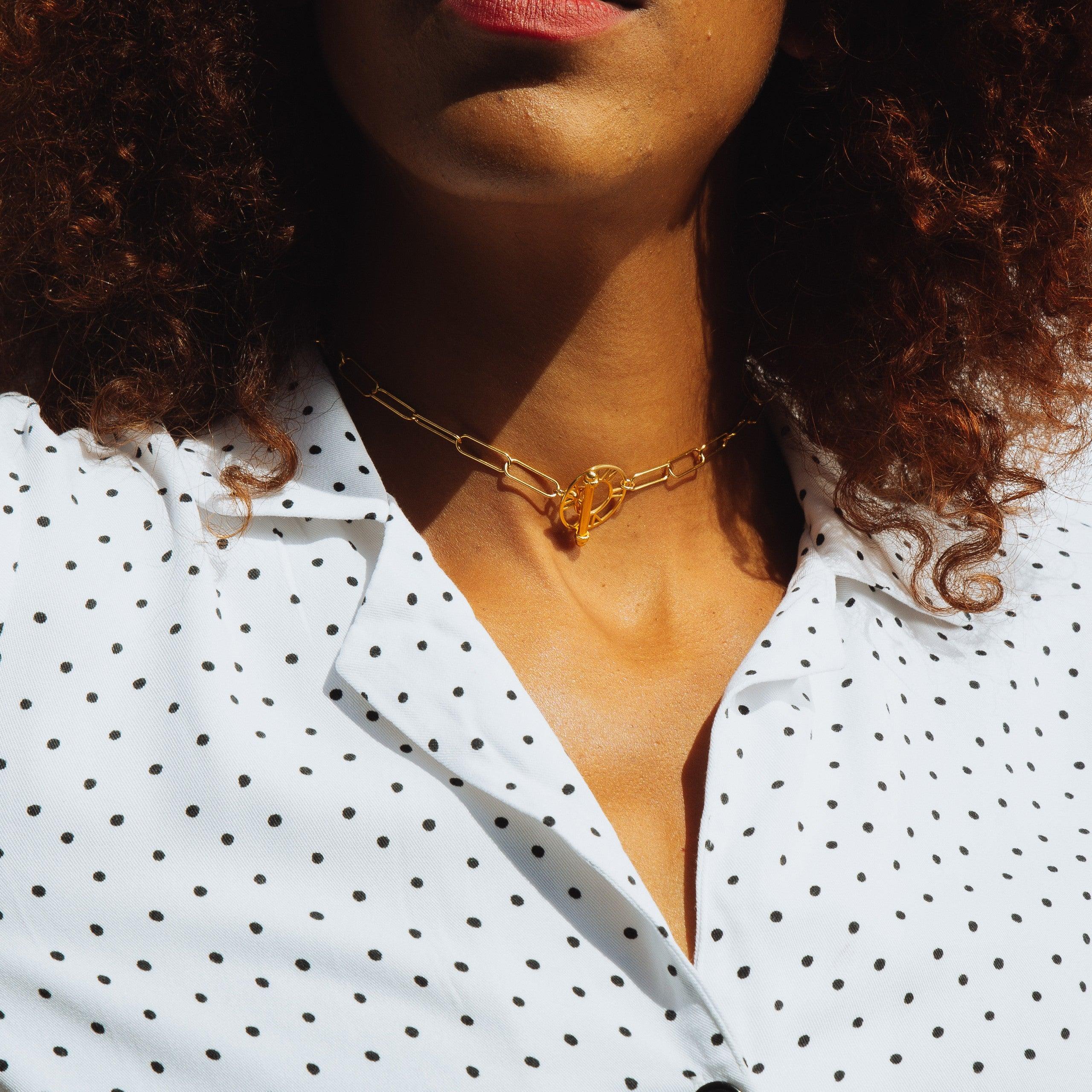 Special Date Rectangle Chain Necklace - Image 13