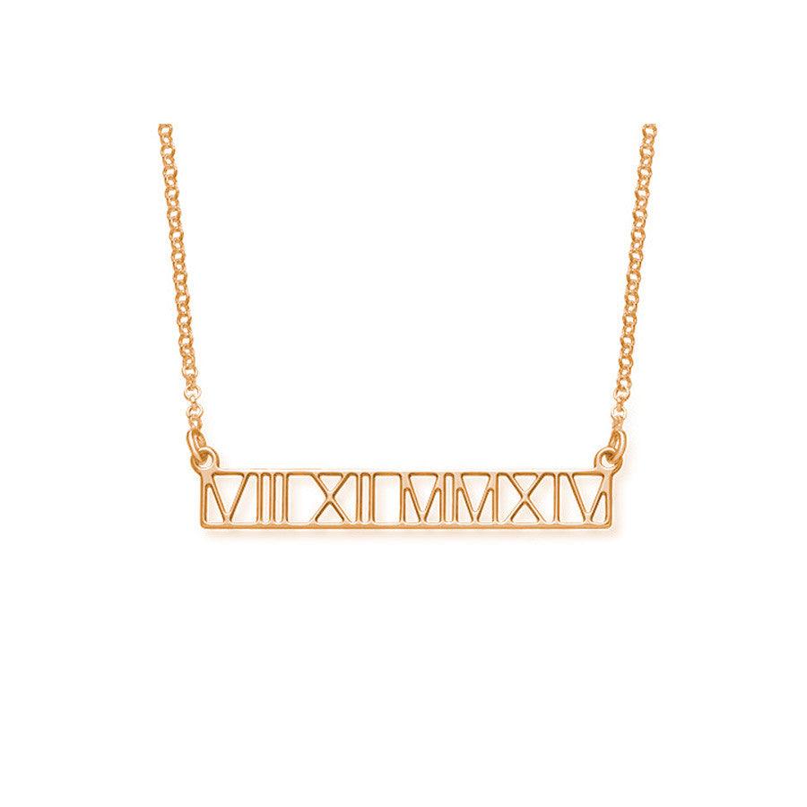 Roman Numeral Necklace - Image 3
