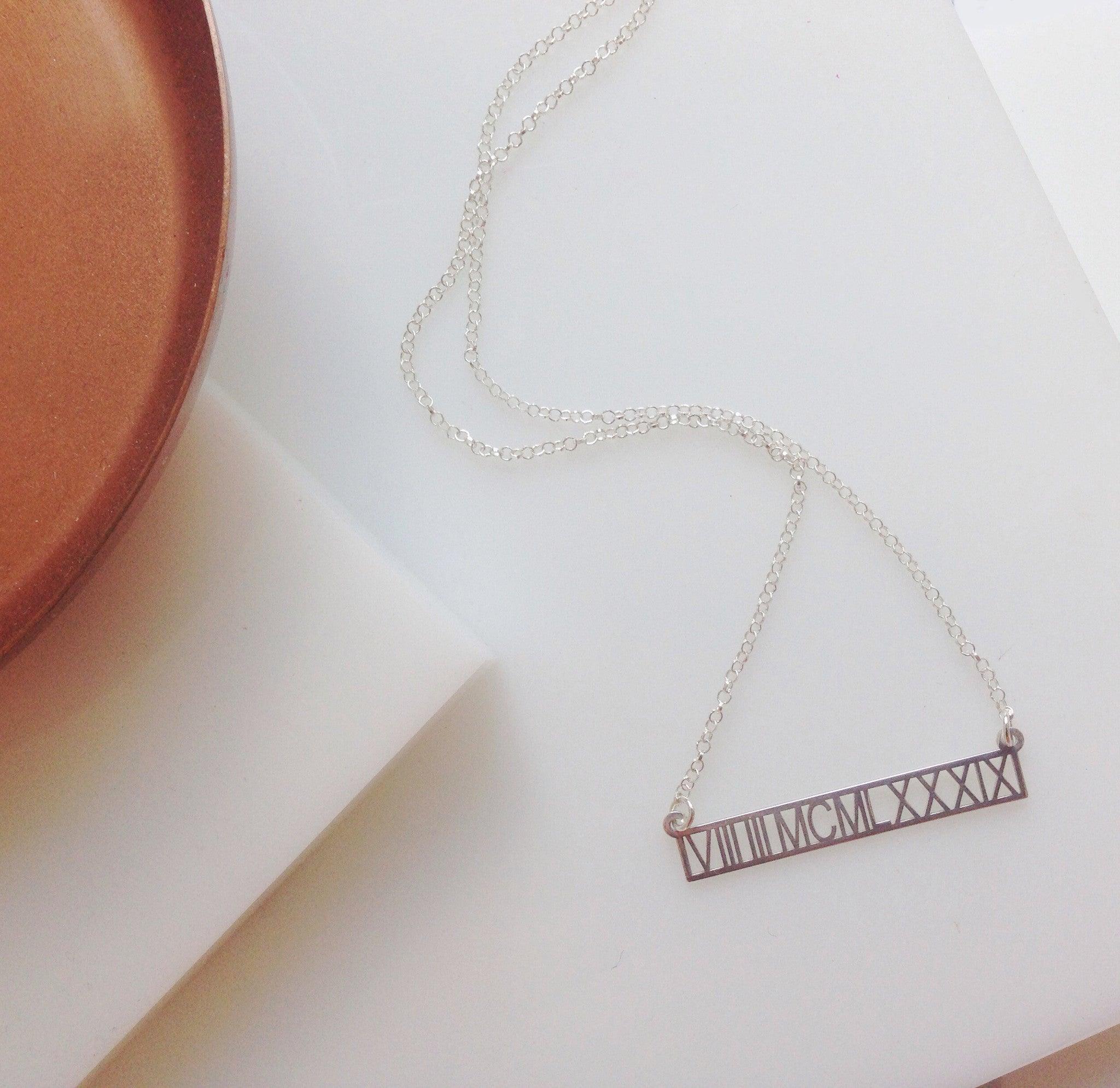 Roman Numeral Necklace - Image 4