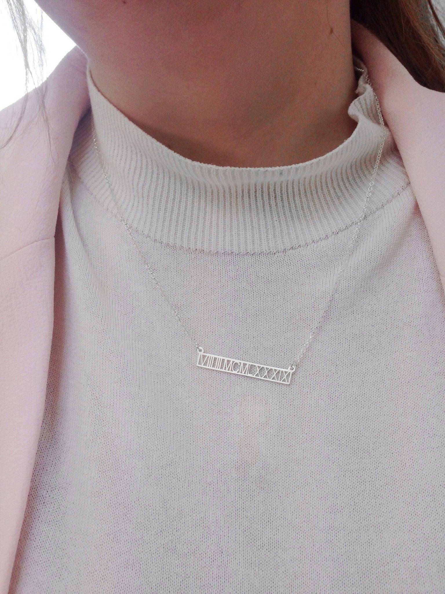Roman Numeral Necklace - Image 6