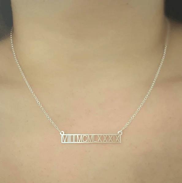 Roman Numeral Necklace - Image 7