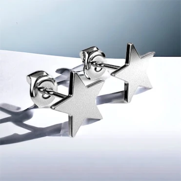 Star Stud Earrings - Image 3