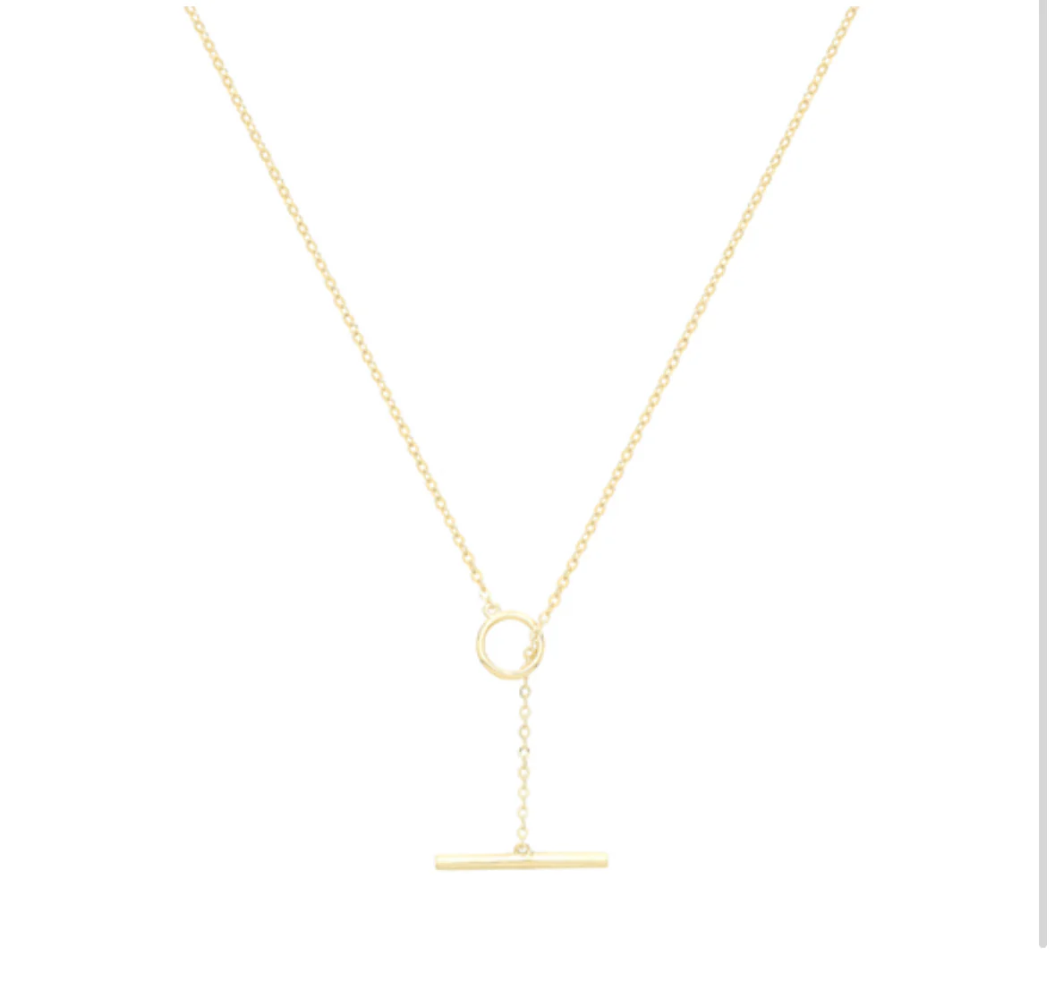 T Bar Necklace