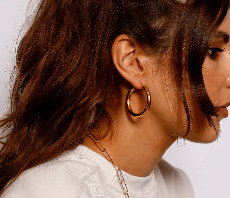 Tatiana Large Hoops - Image 3