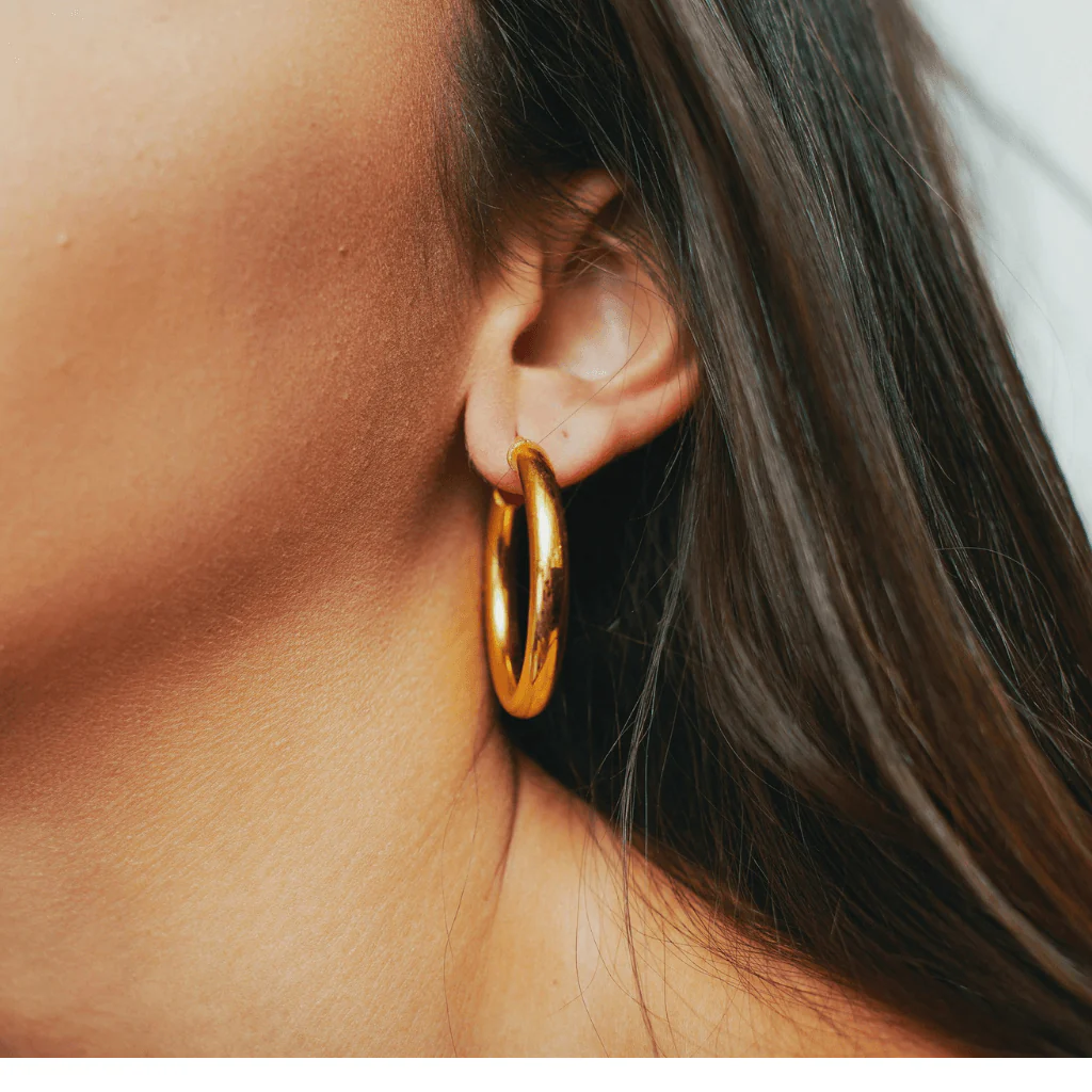 Tatiana Large Hoops - Image 4