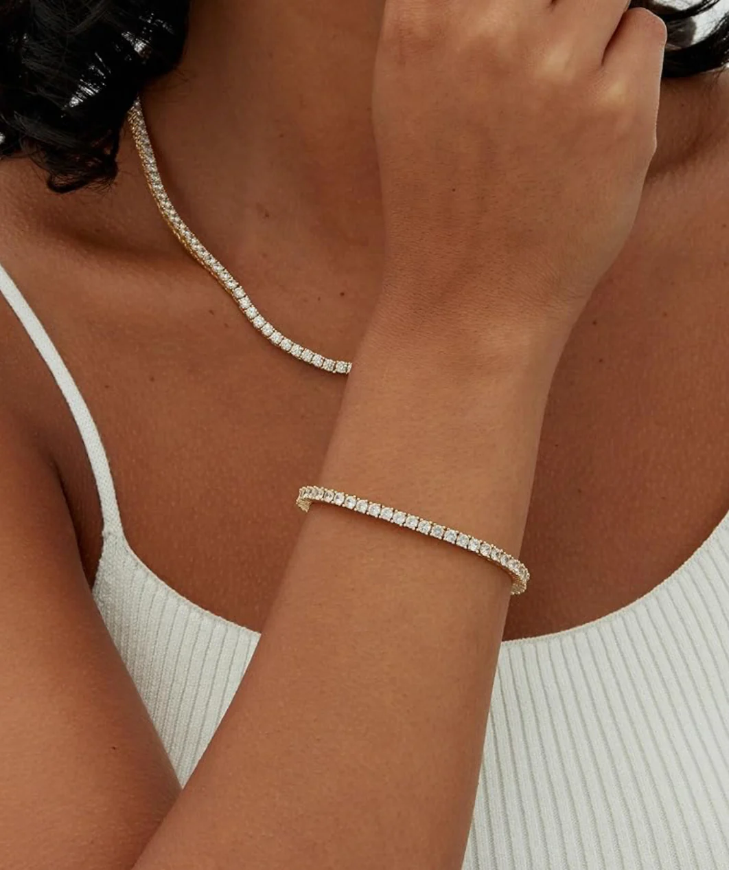 Tennis Chain Bracelet - Image 4