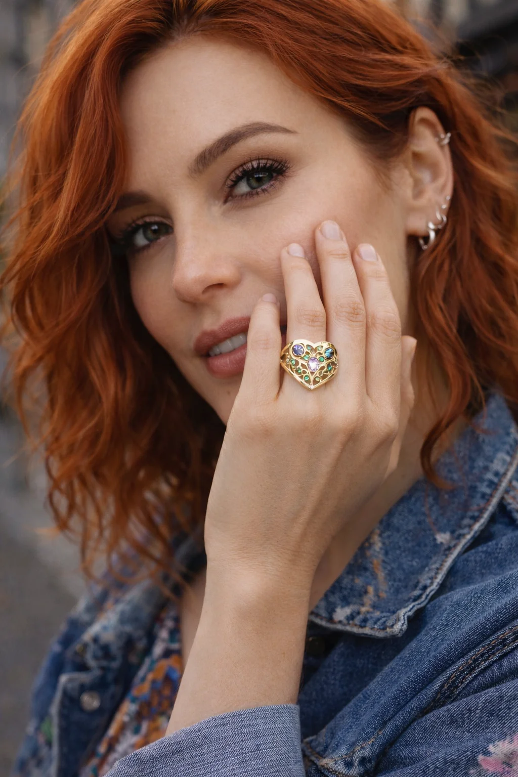 Tree of Life Birthstone Ring - Image 2