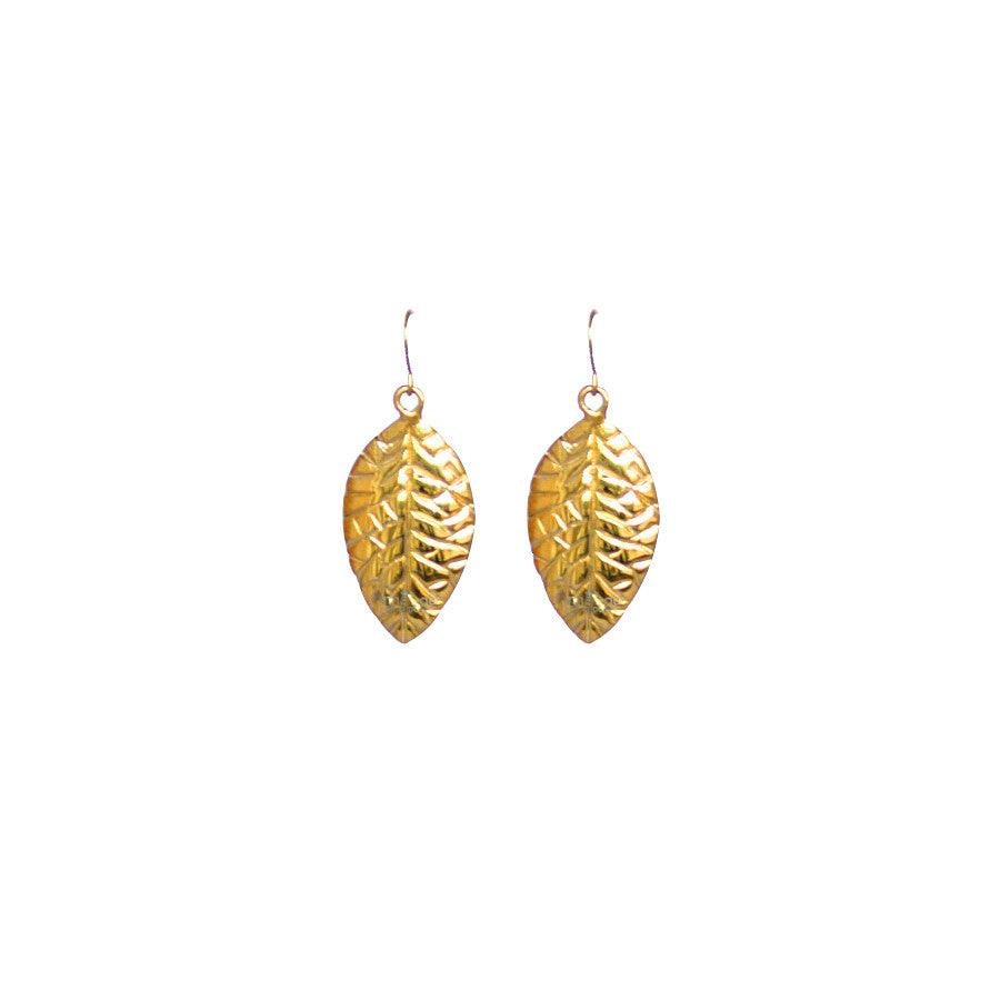 Woodland Leaf Earrings - Image 3