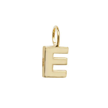 Yellow Gold Initial Pendant - Image 6