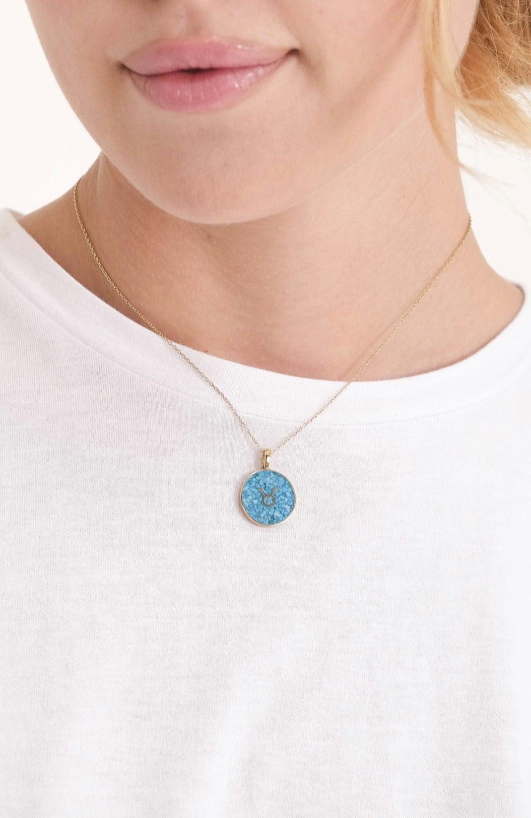 Zodiac Gemstone Necklace - Image 5