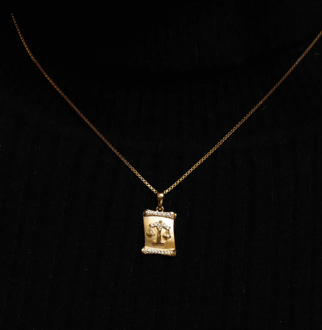 Zodiac star sign Necklace - Image 3